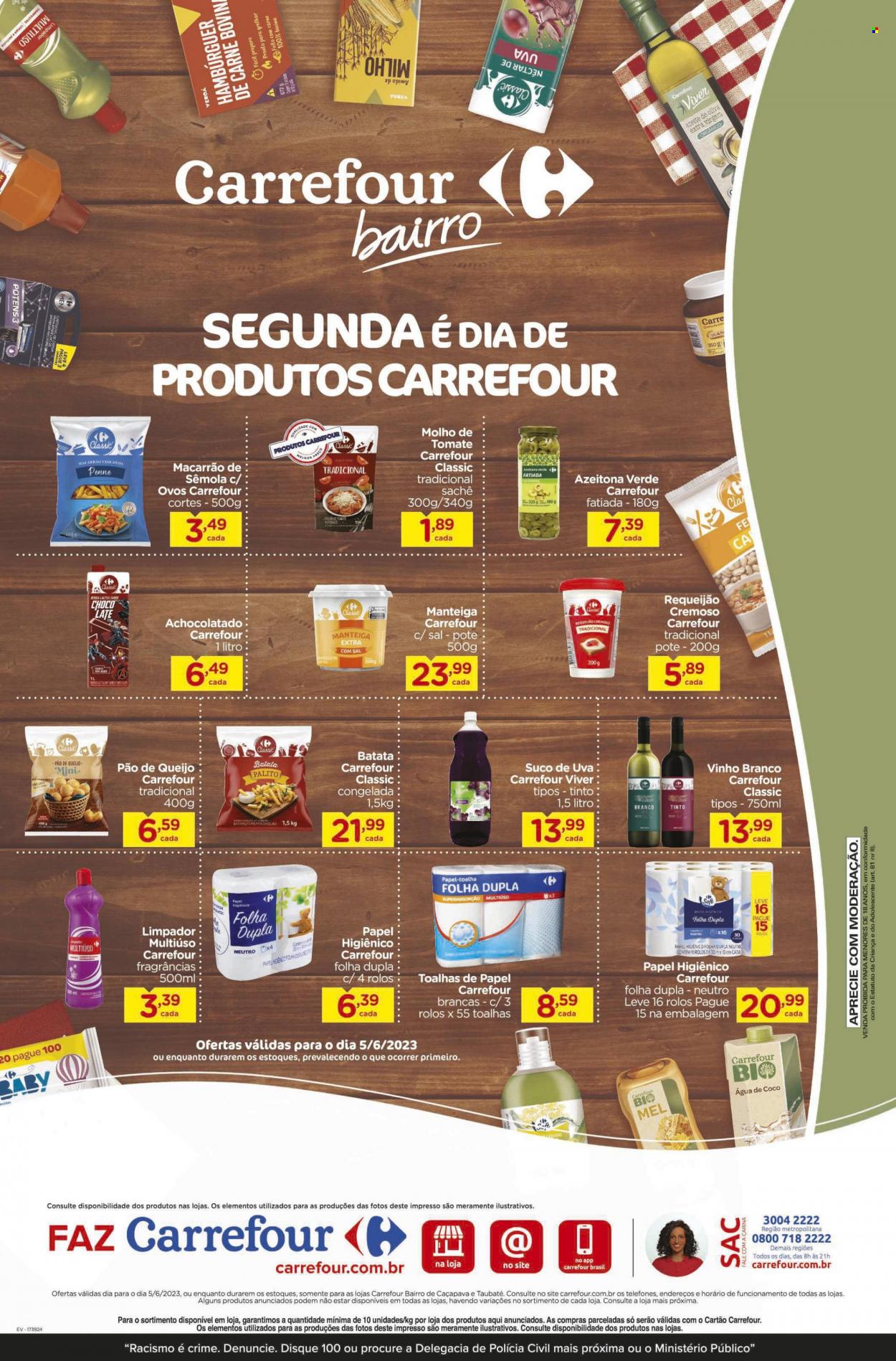 Folheto Carrefour Bairro - 05/06/2023 - 05/06/2023. Página 1