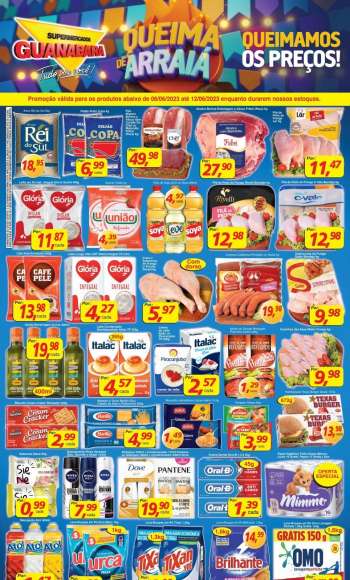 Folheto Supermercados Guanabara - 06/06/2023 - 12/06/2023.