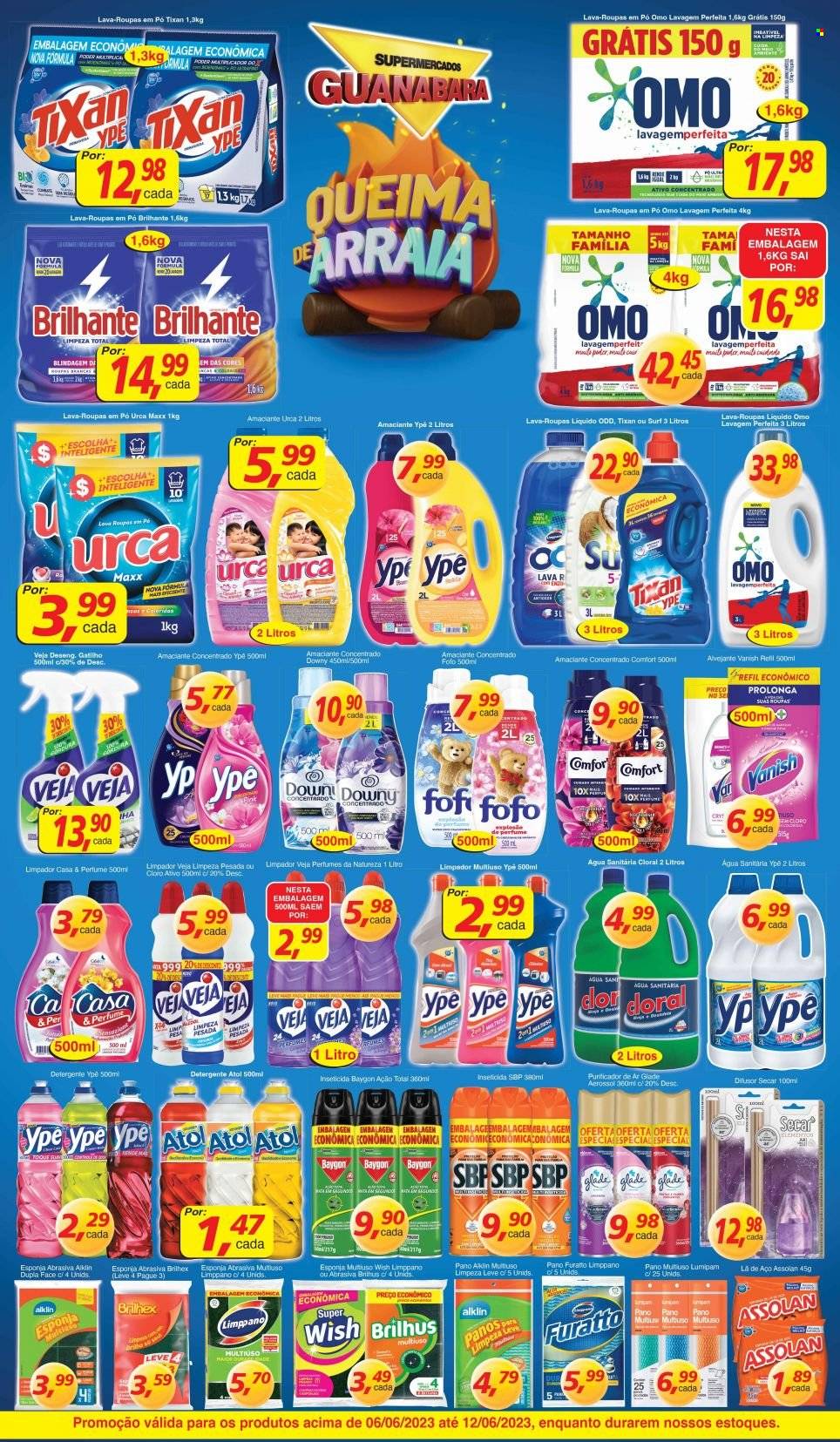 Folheto Supermercados Guanabara - 06/06/2023 - 12/06/2023. Página 6