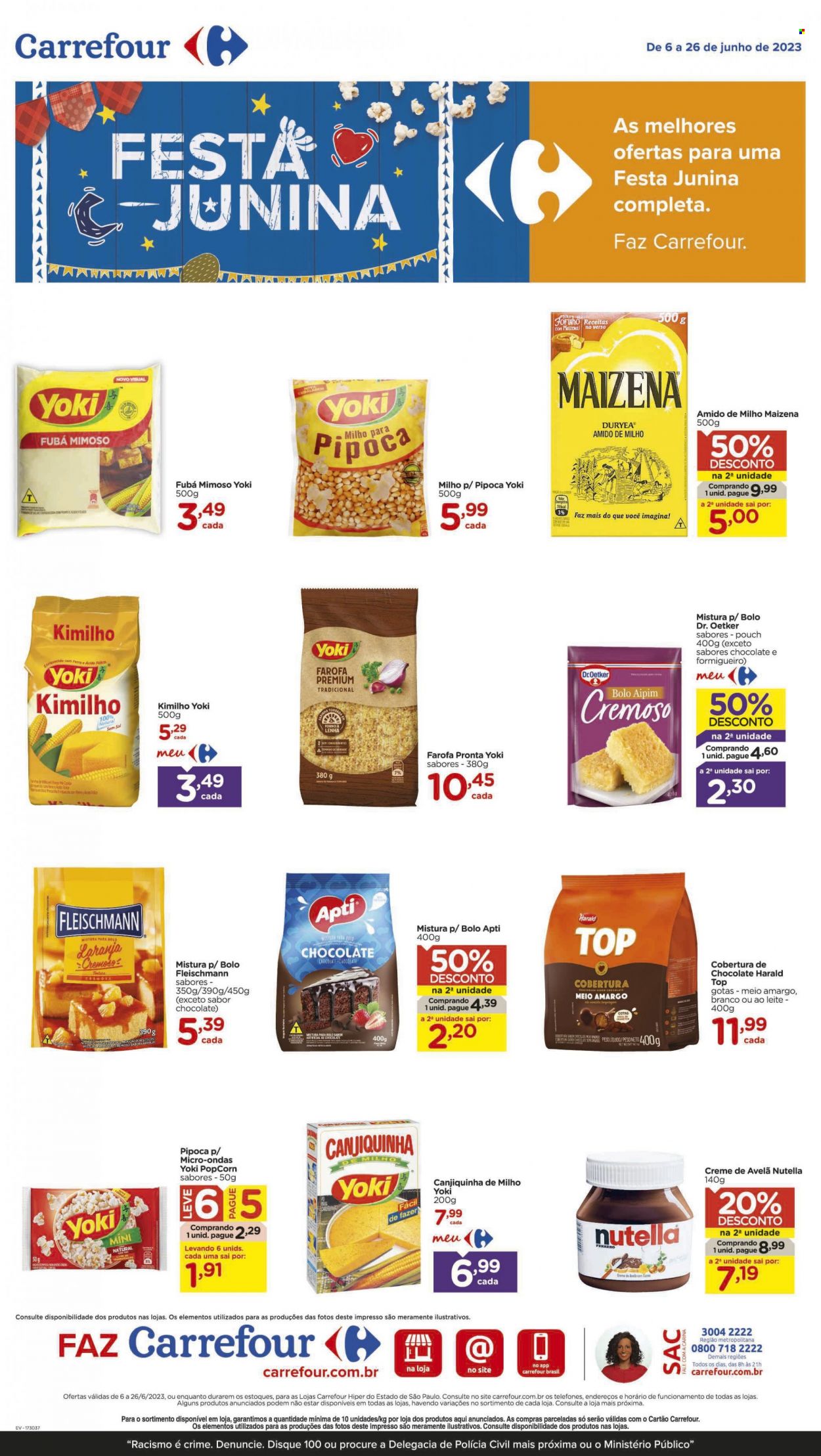 Folheto Carrefour Hiper - 06/06/2023 - 26/06/2023. Página 1