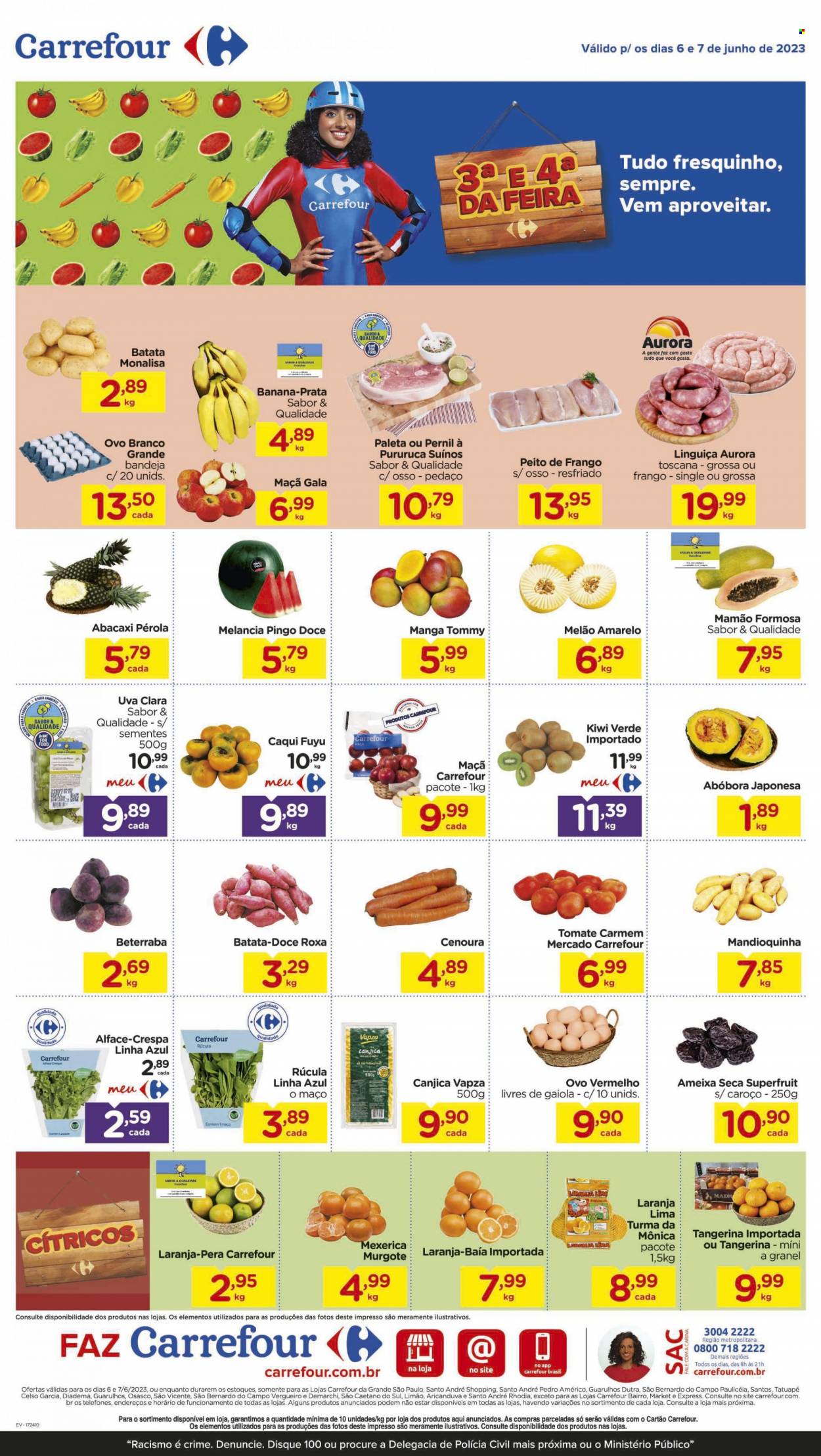Folheto Carrefour Hiper - 06/06/2023 - 07/06/2023. Página 1