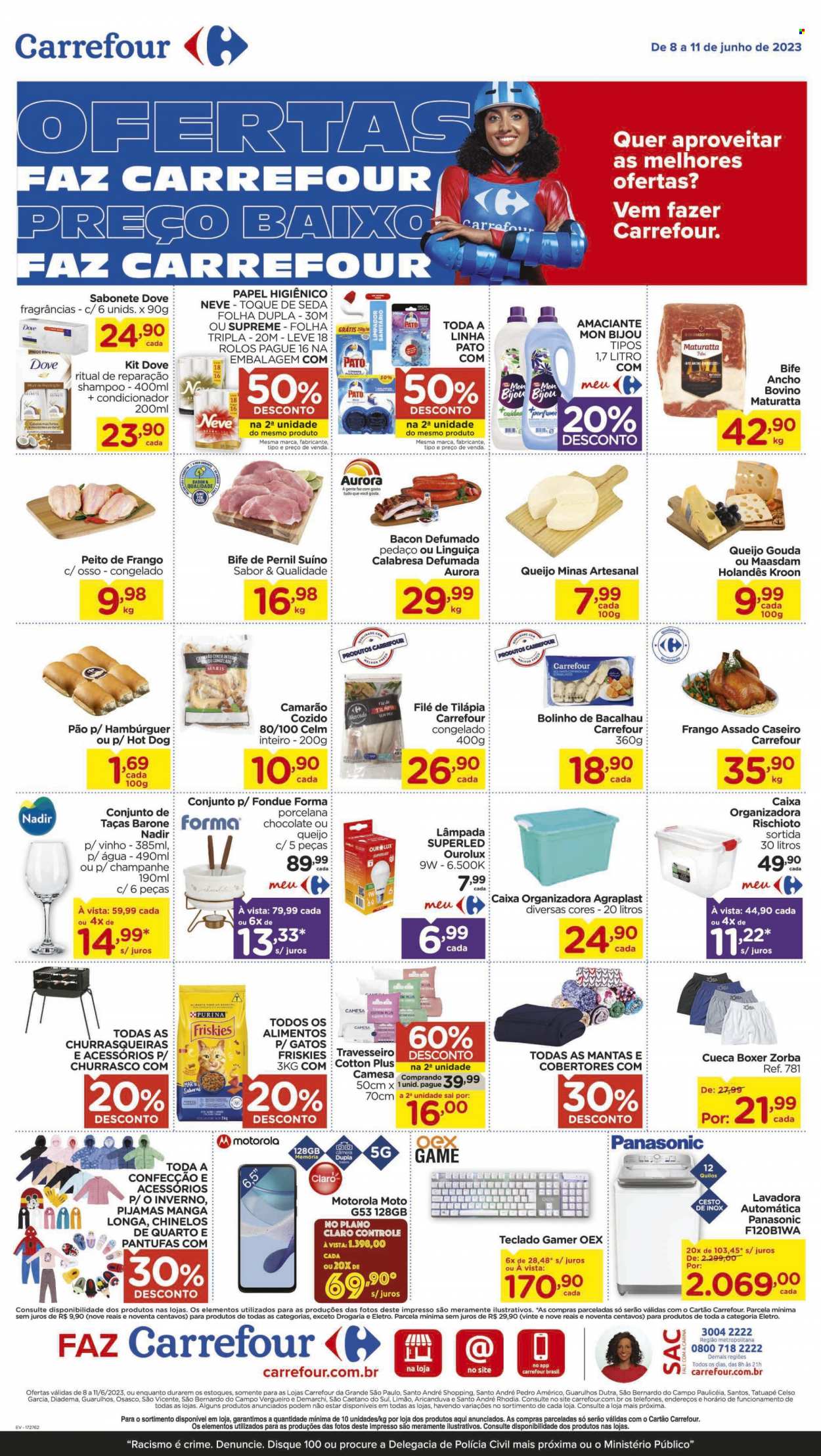 Folheto Carrefour Hiper - 08/06/2023 - 11/06/2023. Página 1