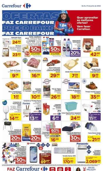 Folheto Carrefour Hiper - 08/06/2023 - 11/06/2023.