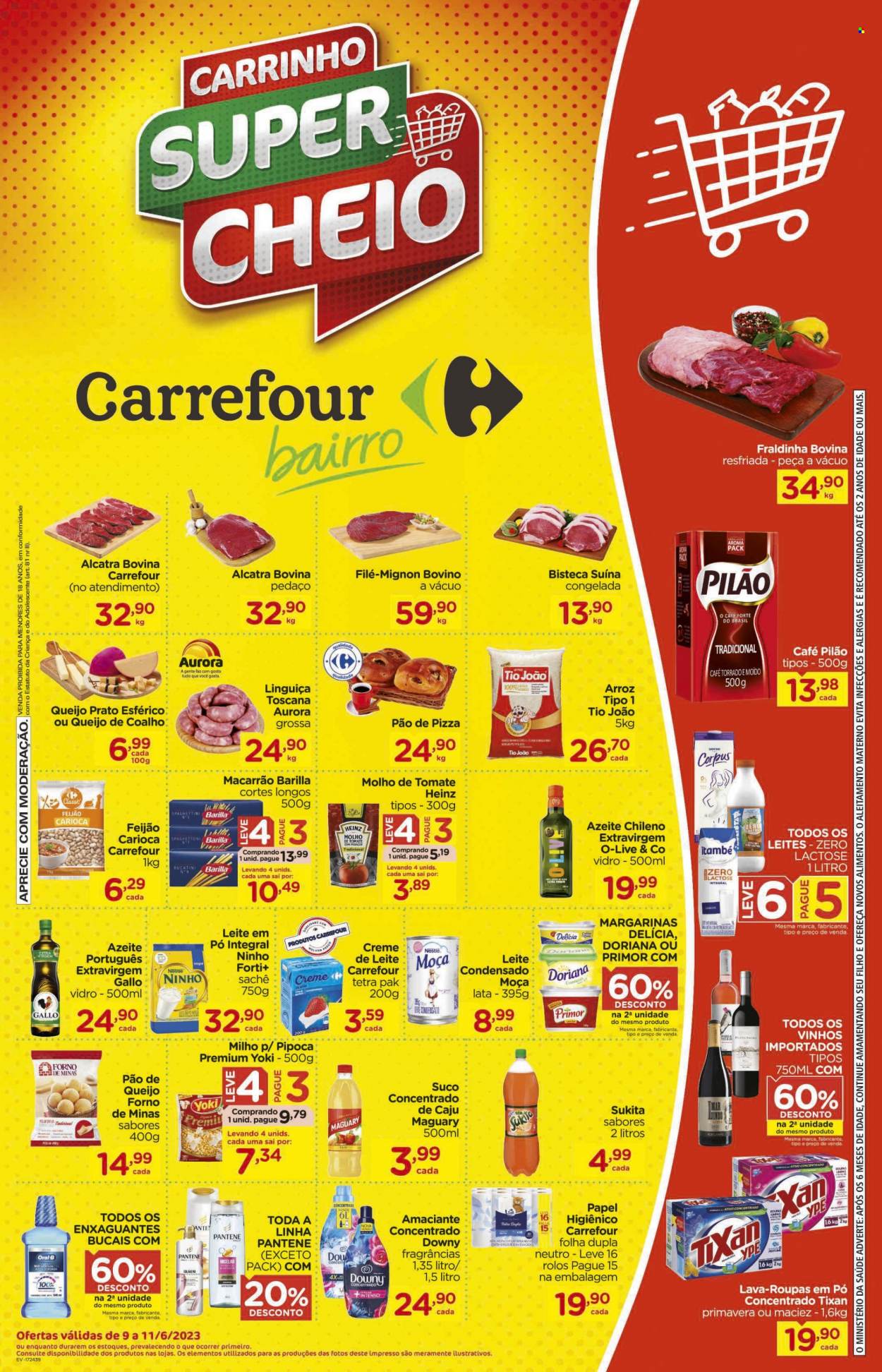 Folheto Carrefour Bairro - 09/06/2023 - 11/06/2023. Página 1