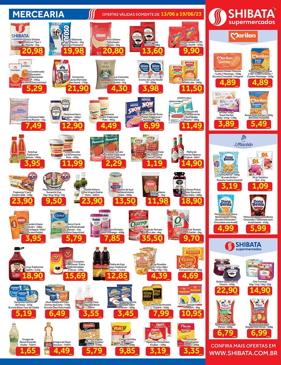 Folheto Shibata Supermercados - 13/06/2023 - 19/06/2023. Página 2