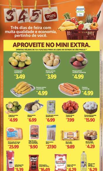 Folheto Mini Extra - 13/06/2023 - 15/06/2023.