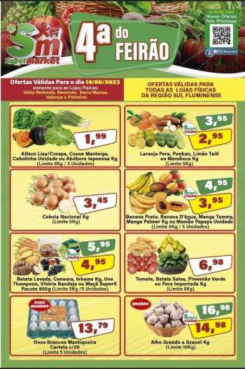 Folheto Rede Supermarket - 14/06/2023 - 14/06/2023.