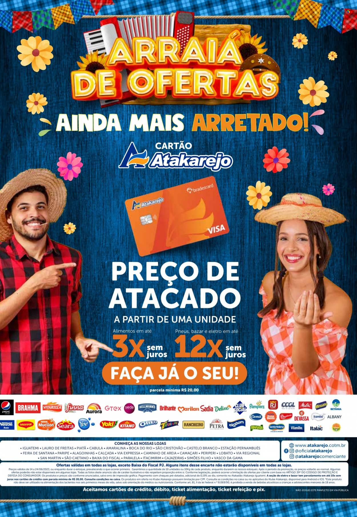 Folheto Atakadão Atakarejo - 14/06/2023 - 24/06/2023. Página 8