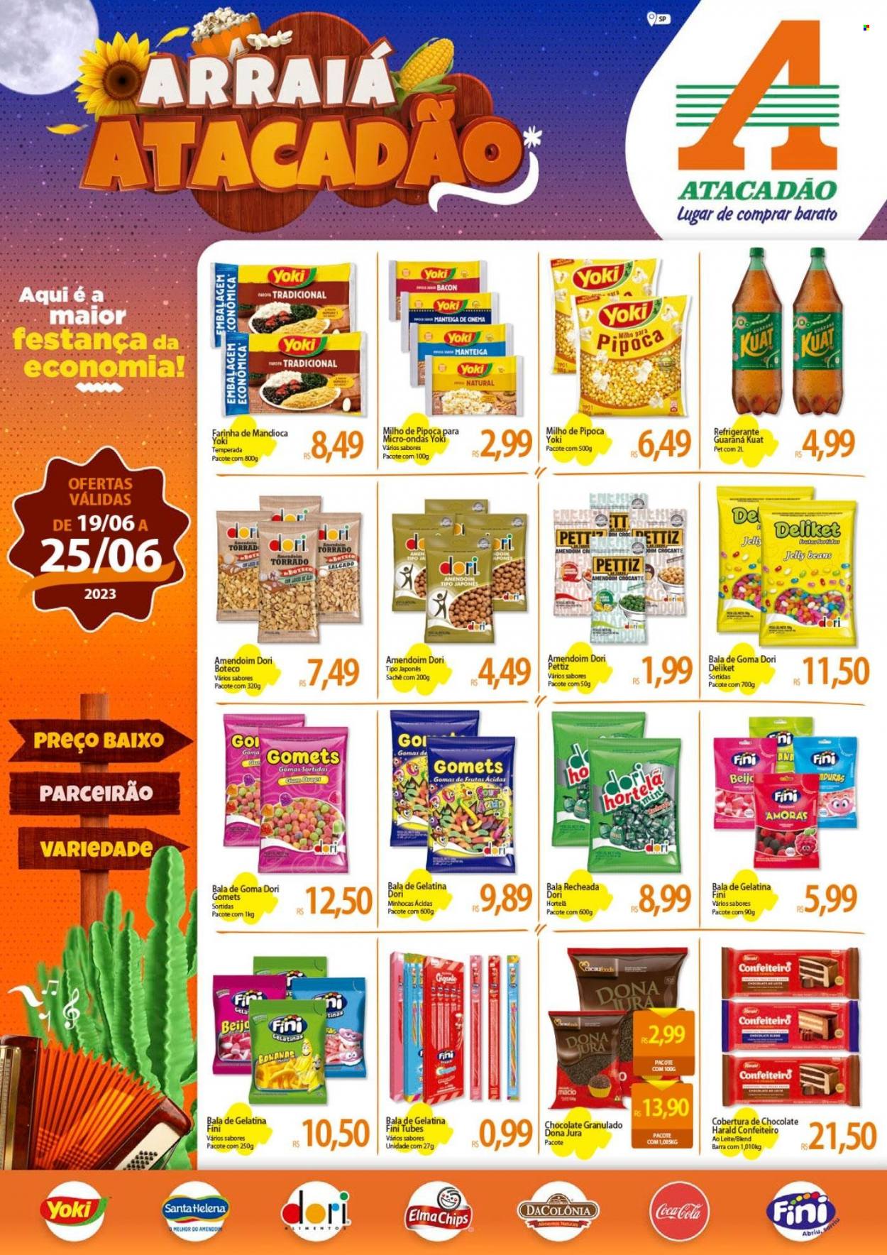 Folheto Atacadão - 19/06/2023 - 25/06/2023. Página 1