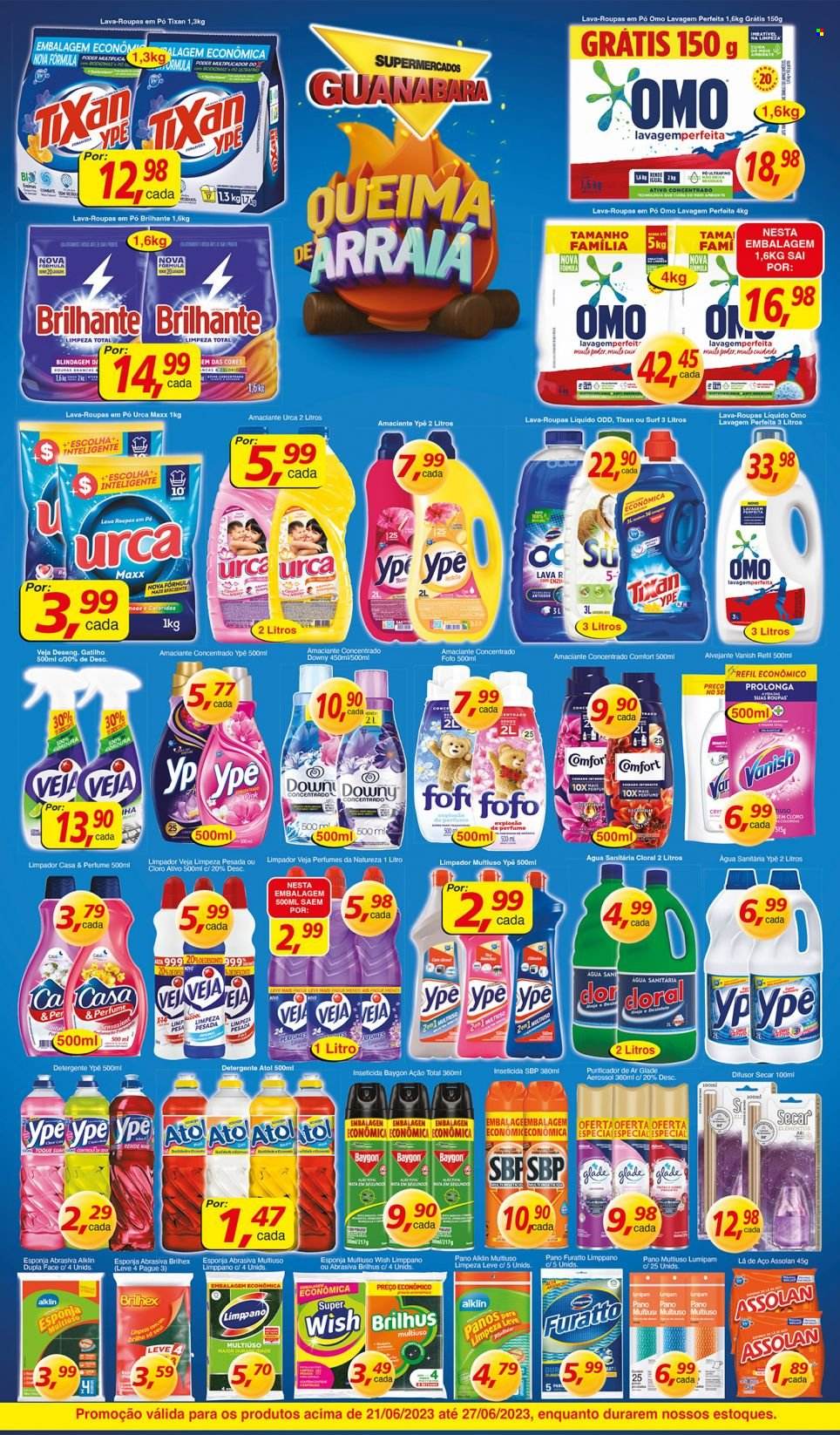 Folheto Supermercados Guanabara - 21/06/2023 - 27/06/2023. Página 6