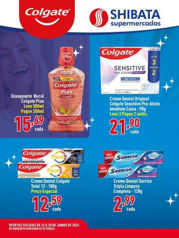 Folheto Shibata Supermercados - 22/06/2023 - 22/06/2023.