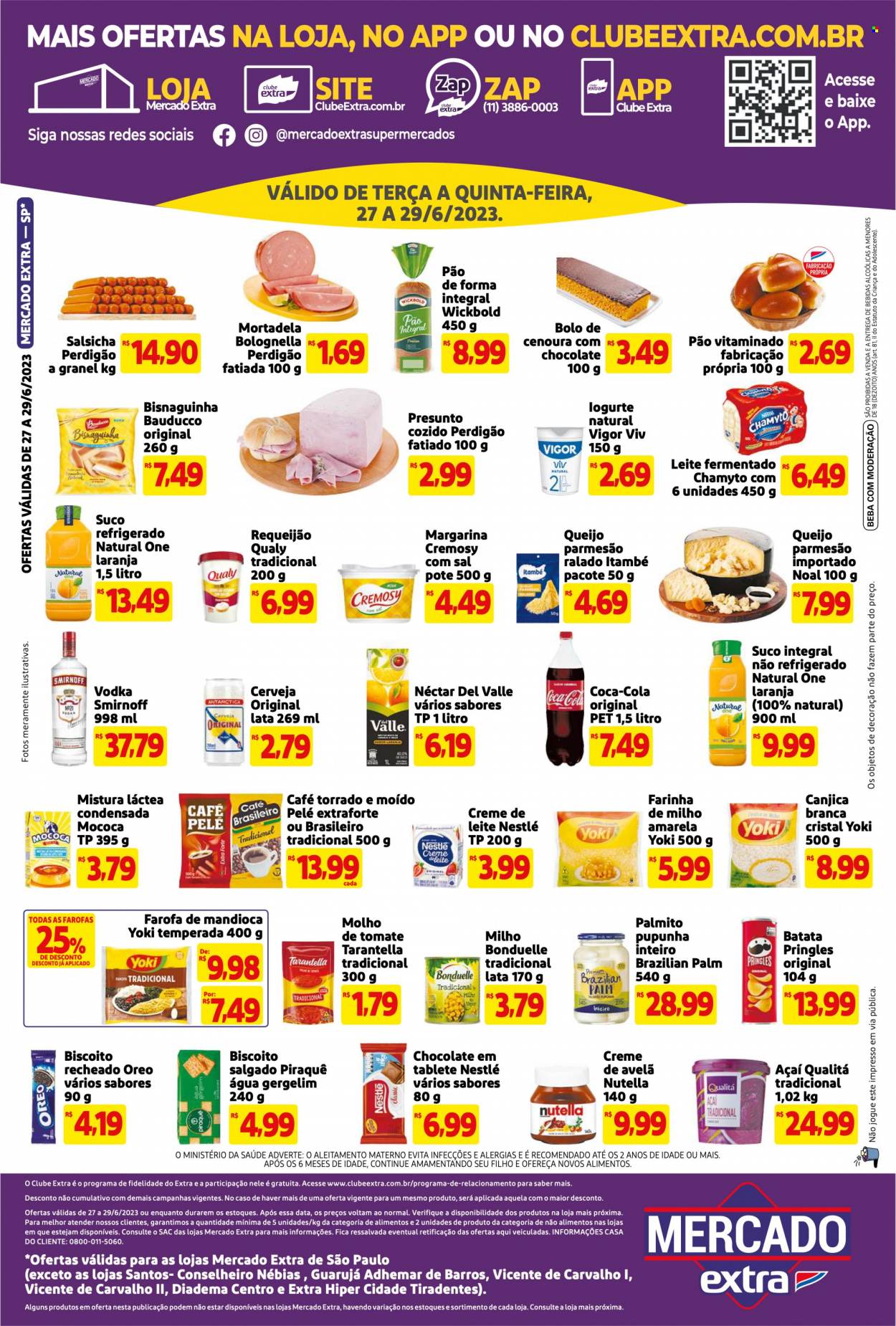 Folheto Mercado Extra - 27/06/2023 - 29/06/2023. Página 2