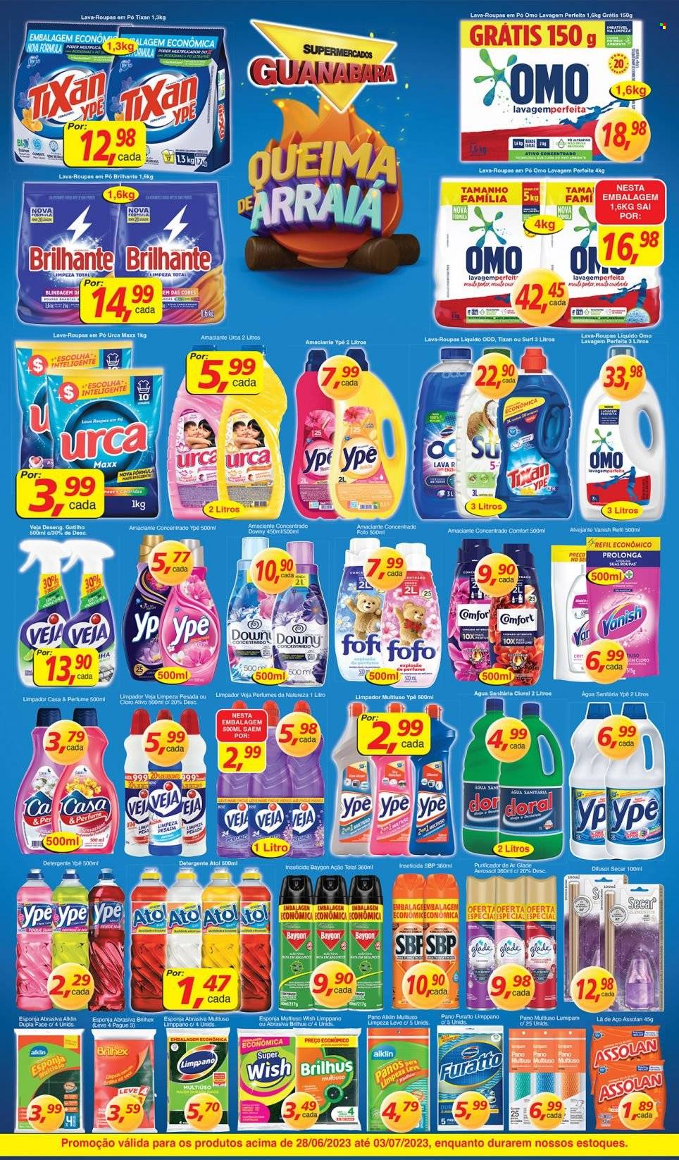 Folheto Supermercados Guanabara - 28/06/2023 - 03/07/2023. Página 6