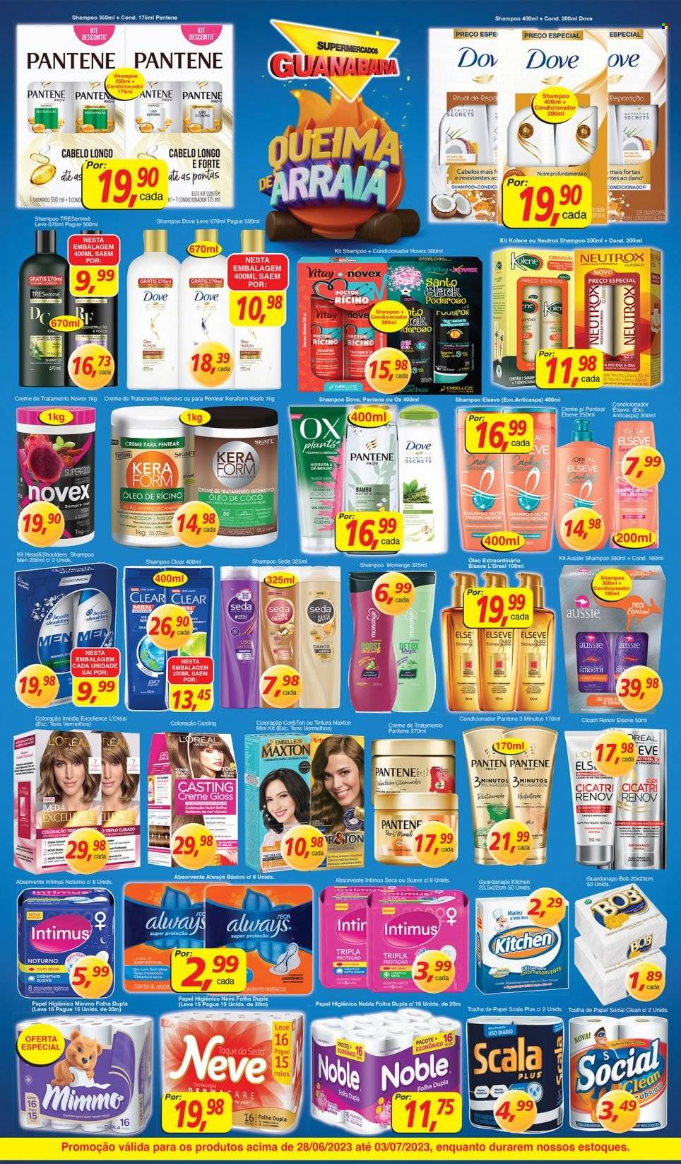 Folheto Supermercados Guanabara - 28/06/2023 - 03/07/2023. Página 8