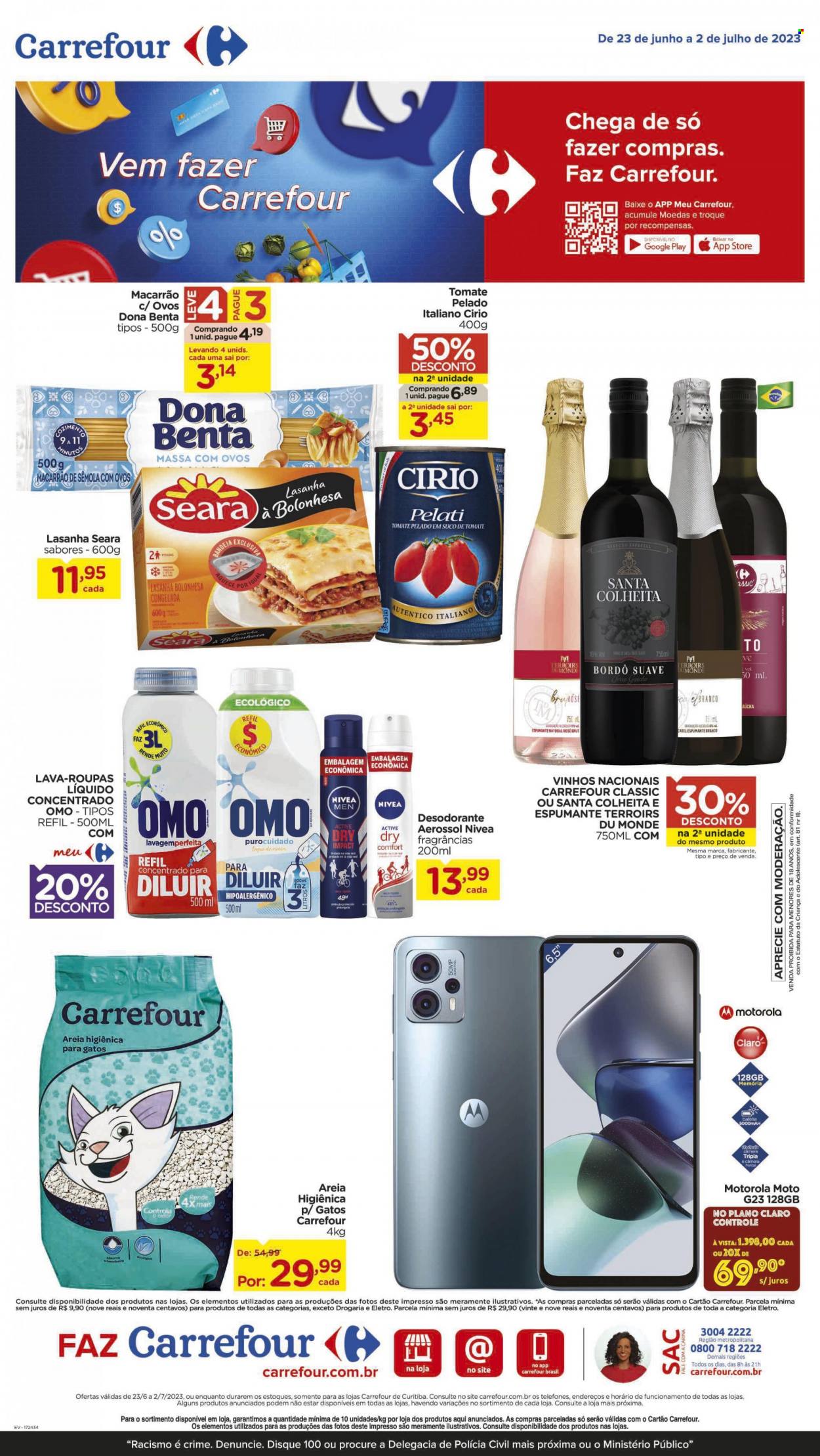 Folheto Carrefour Hiper - 23/06/2023 - 02/07/2023. Página 1