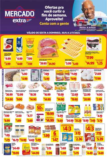 Folheto Mercado Extra - 30/06/2023 - 02/07/2023.