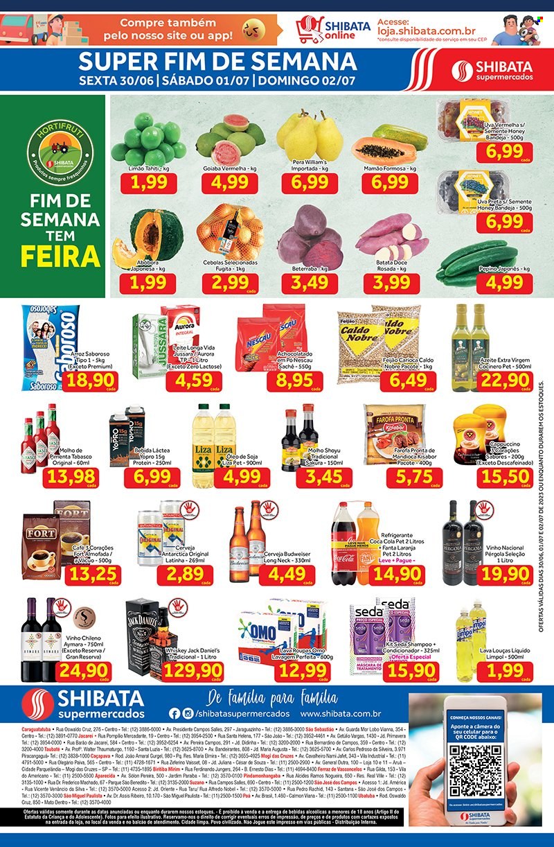 Folheto Shibata Supermercados - 30/06/2023 - 02/07/2023. Página 2