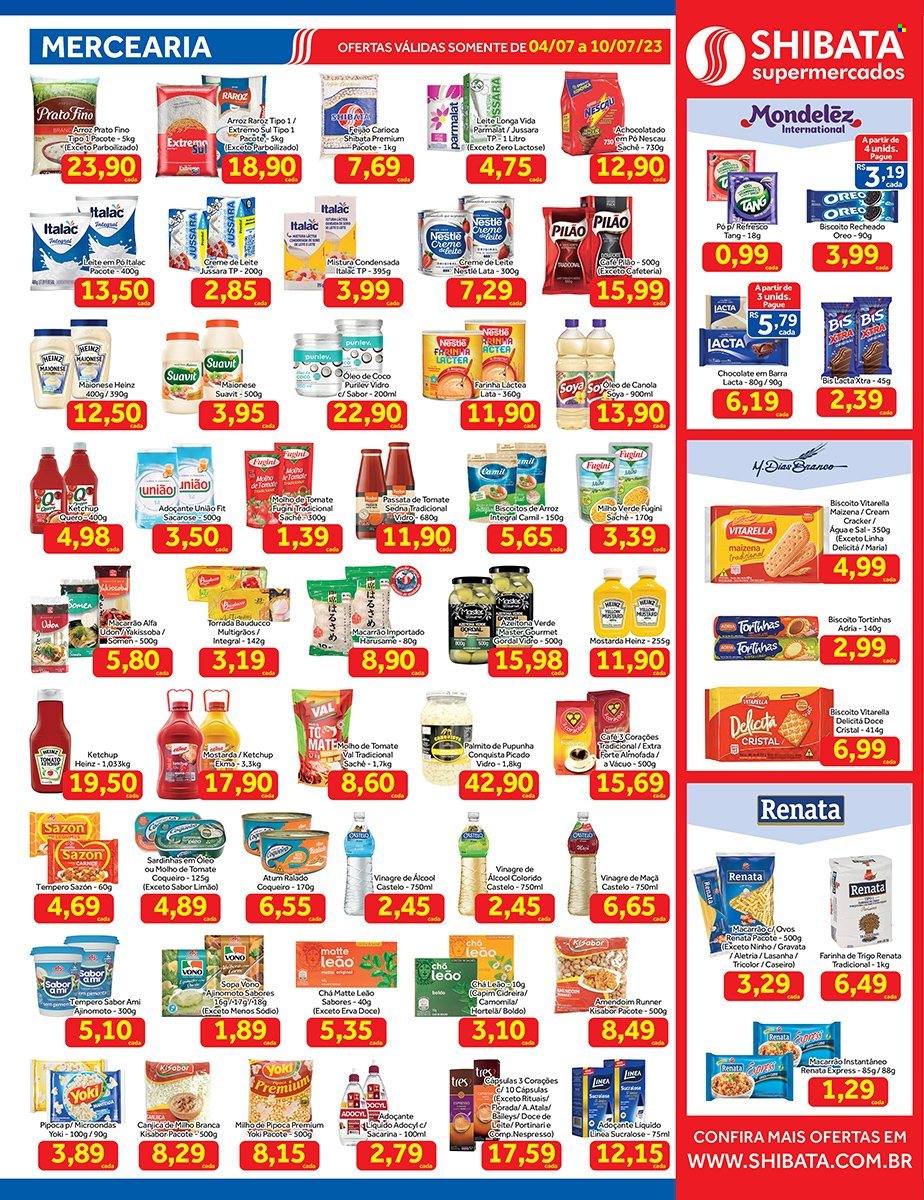 Folheto Shibata Supermercados - 04/07/2023 - 07/07/2023. Página 2
