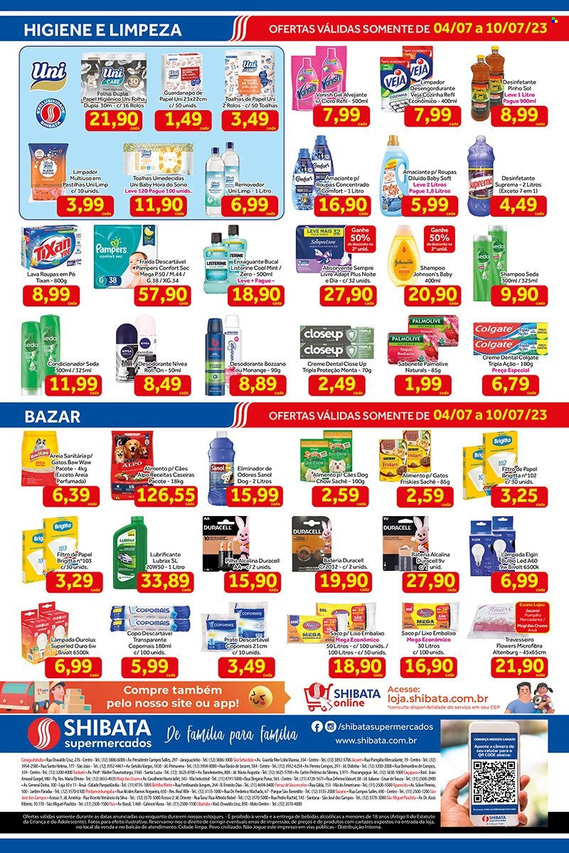 Folheto Shibata Supermercados - 04/07/2023 - 07/07/2023. Página 4