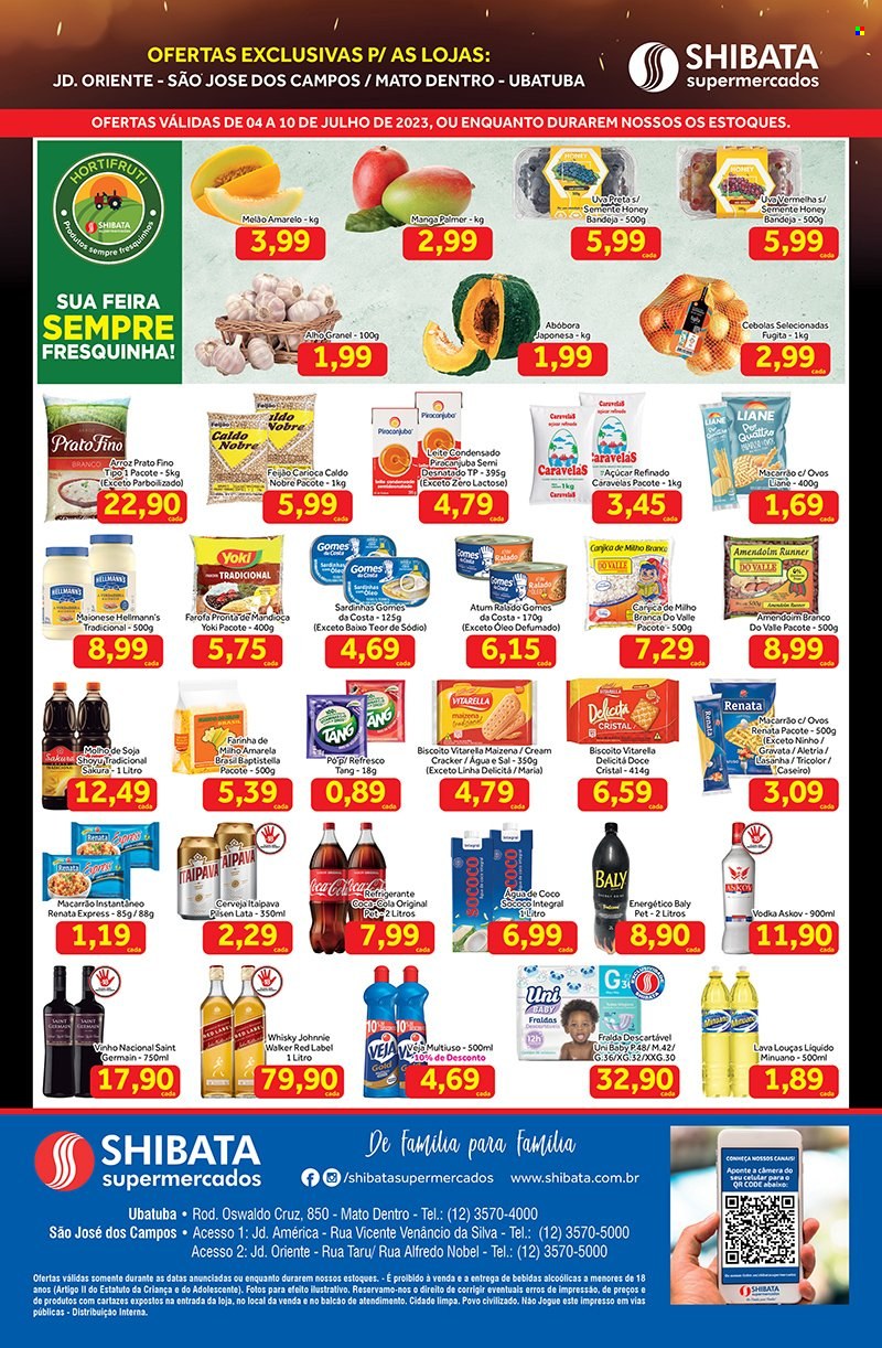 Folheto Shibata Supermercados - 04/07/2023 - 10/07/2023. Página 2