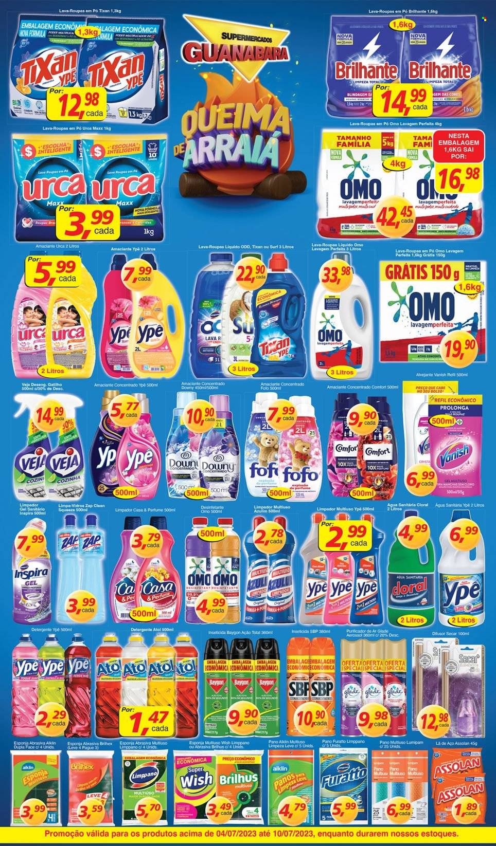 Folheto Supermercados Guanabara - 04/07/2023 - 10/07/2023. Página 6