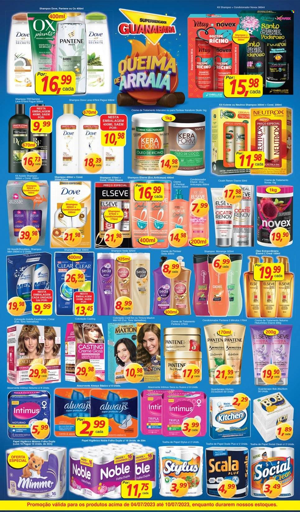 Folheto Supermercados Guanabara - 04/07/2023 - 10/07/2023. Página 8
