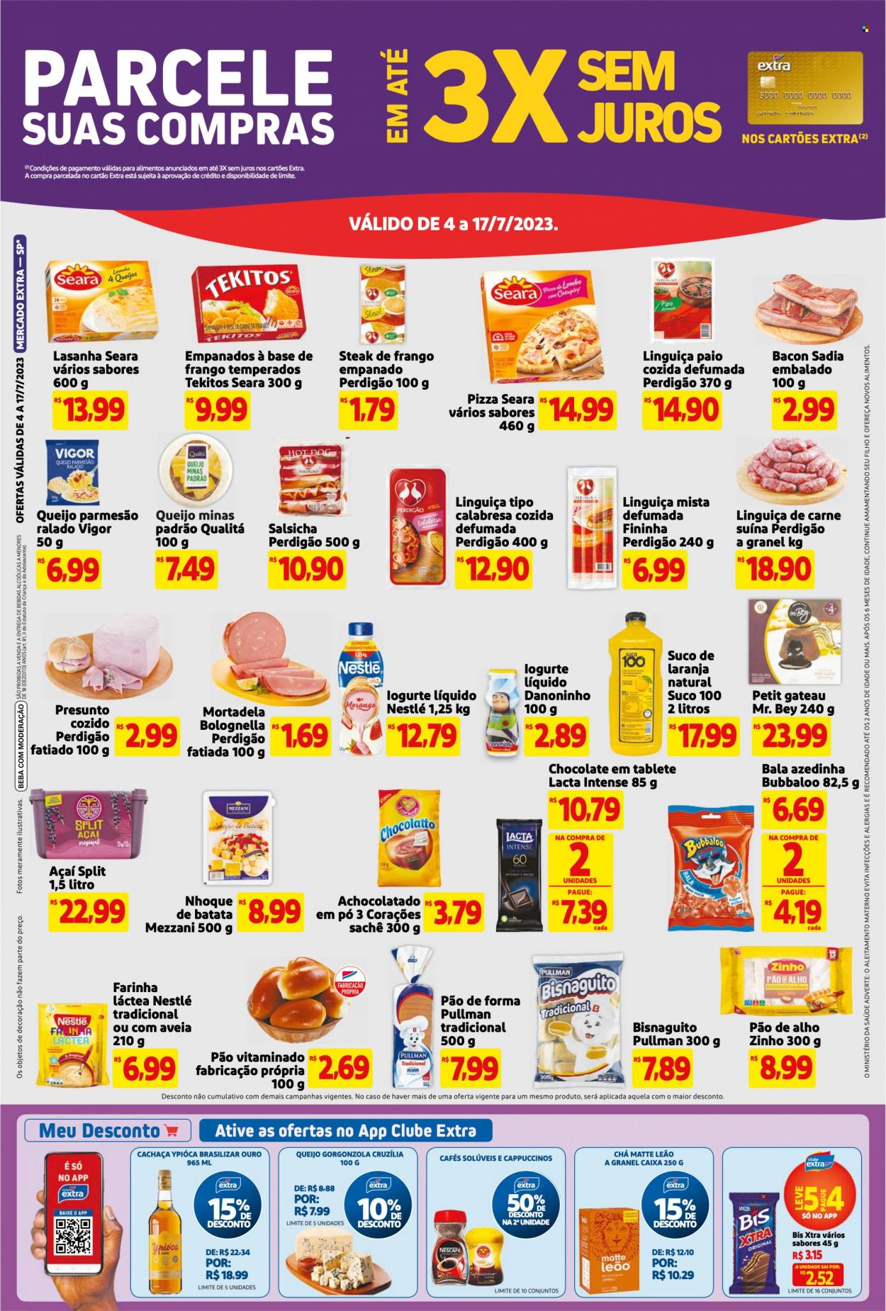 Folheto Mercado Extra - 04/07/2023 - 17/07/2023. Página 2
