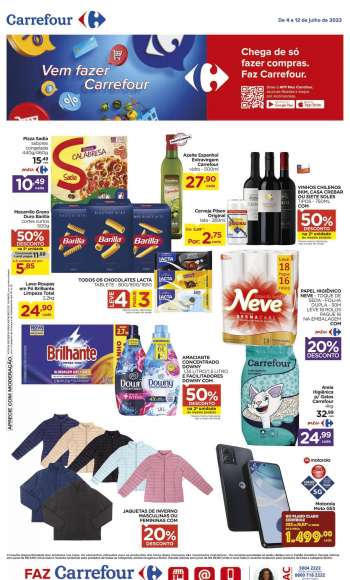 Folheto Carrefour Hiper - 04/07/2023 - 12/07/2023.
