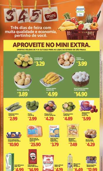 Folheto Mini Extra - 11/07/2023 - 13/07/2023.