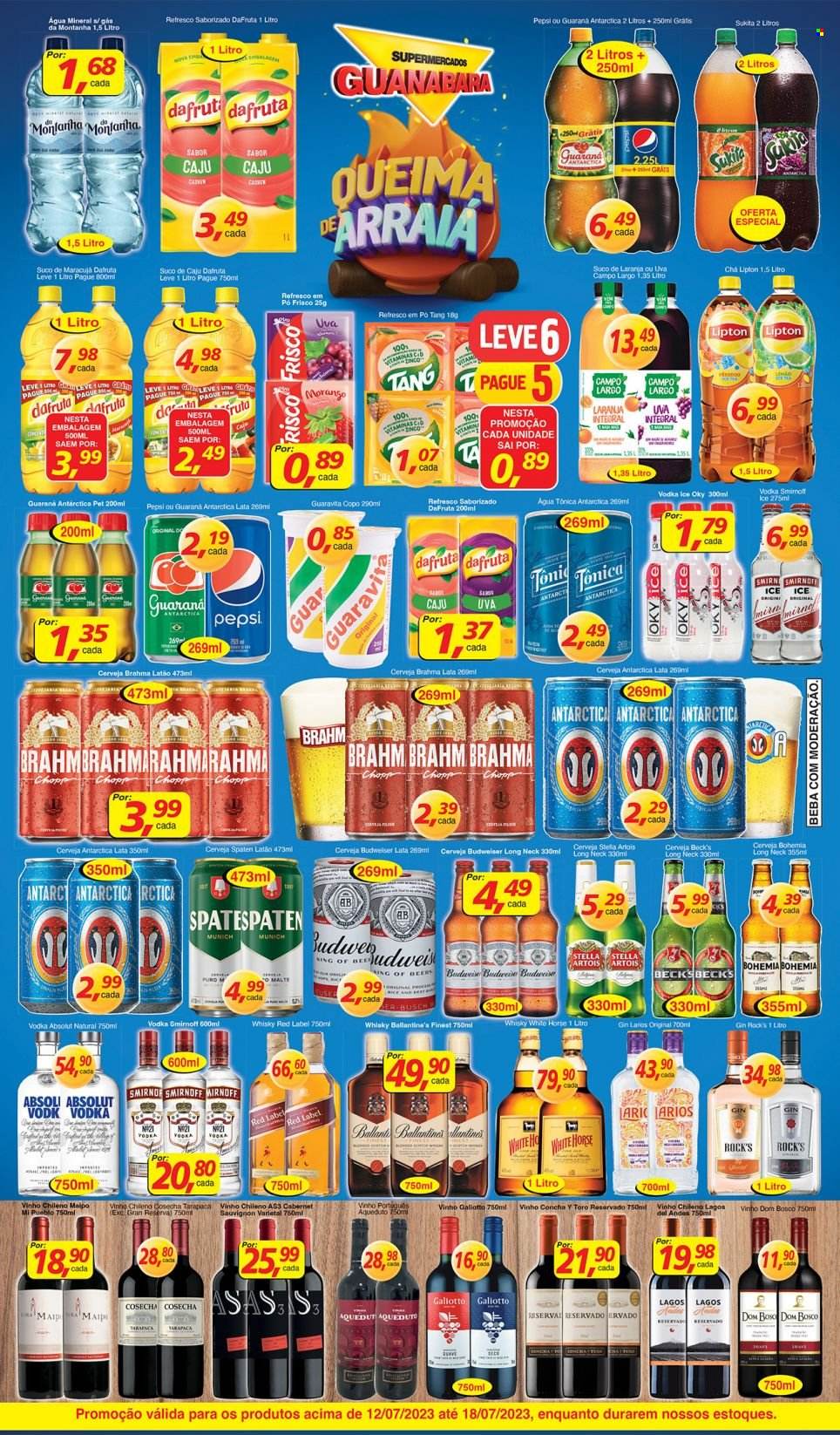 Folheto Supermercados Guanabara - 12/07/2023 - 18/07/2023. Página 4