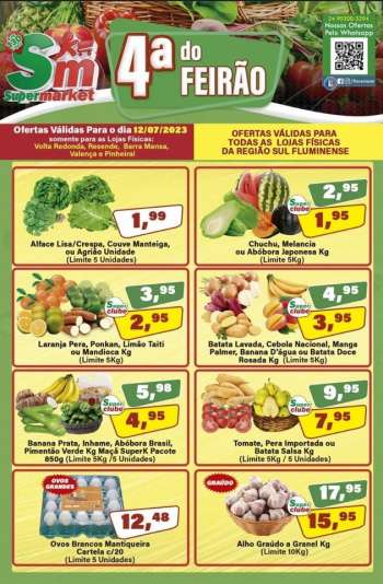 Folheto Rede Supermarket - 12/07/2023 - 12/07/2023.