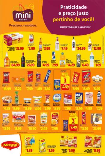 Folheto Mini Extra - 13/07/2023 - 26/07/2023.