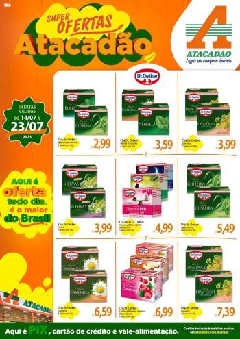 Folheto Atacadão - 14/07/2023 - 23/07/2023.