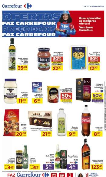 Folheto Carrefour Hiper - 17/07/2023 - 31/07/2023.