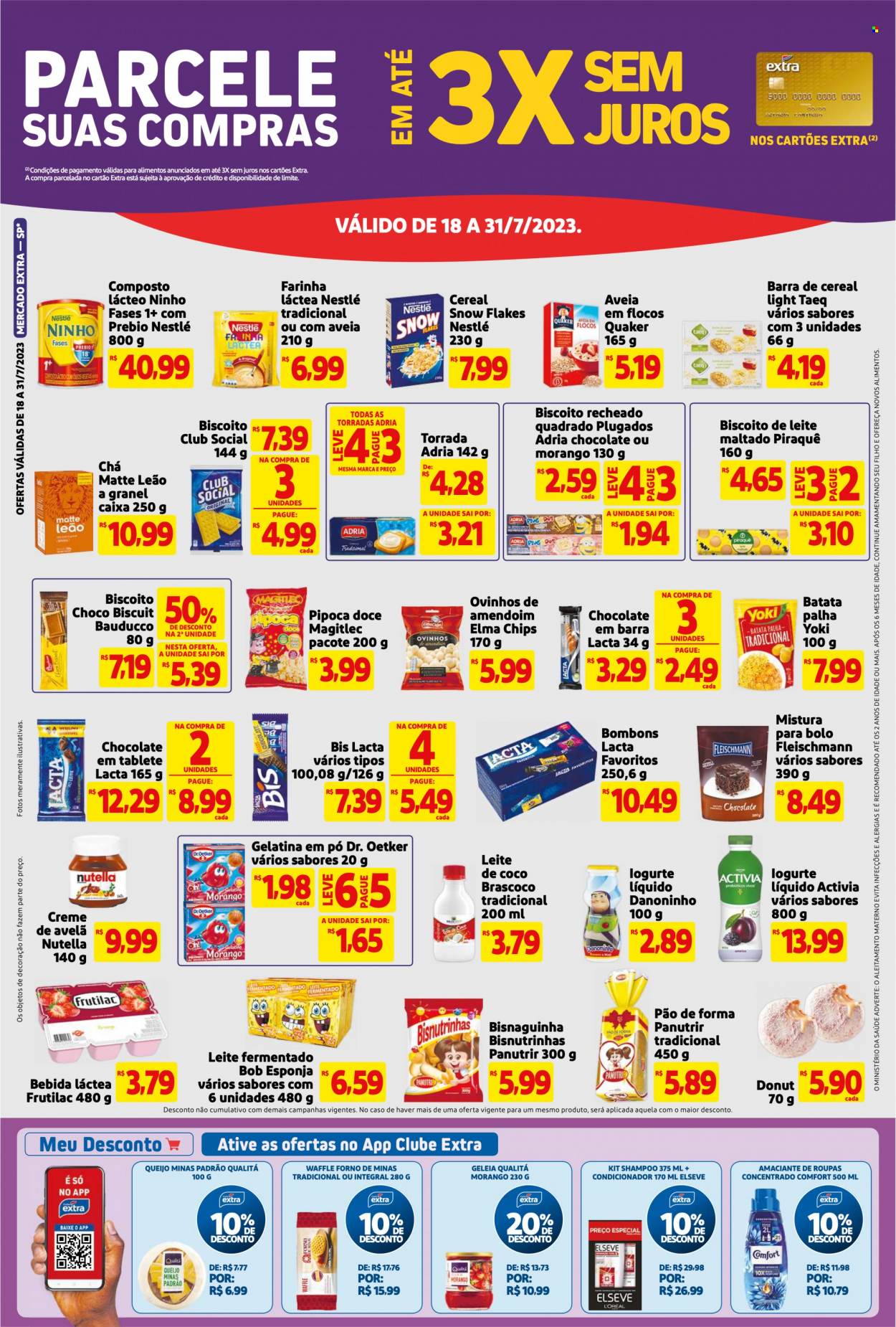 Folheto Mercado Extra - 18/07/2023 - 31/07/2023. Página 2