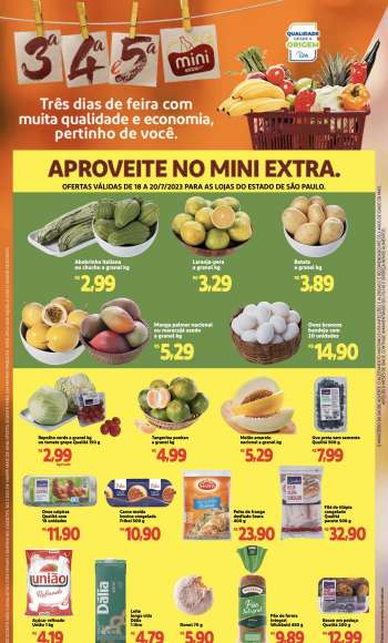 Folheto Mini Extra - 18/07/2023 - 20/07/2023.