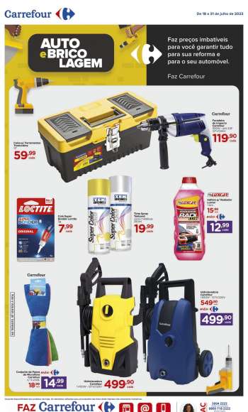 Folheto Carrefour Hiper - 18/07/2023 - 31/07/2023.