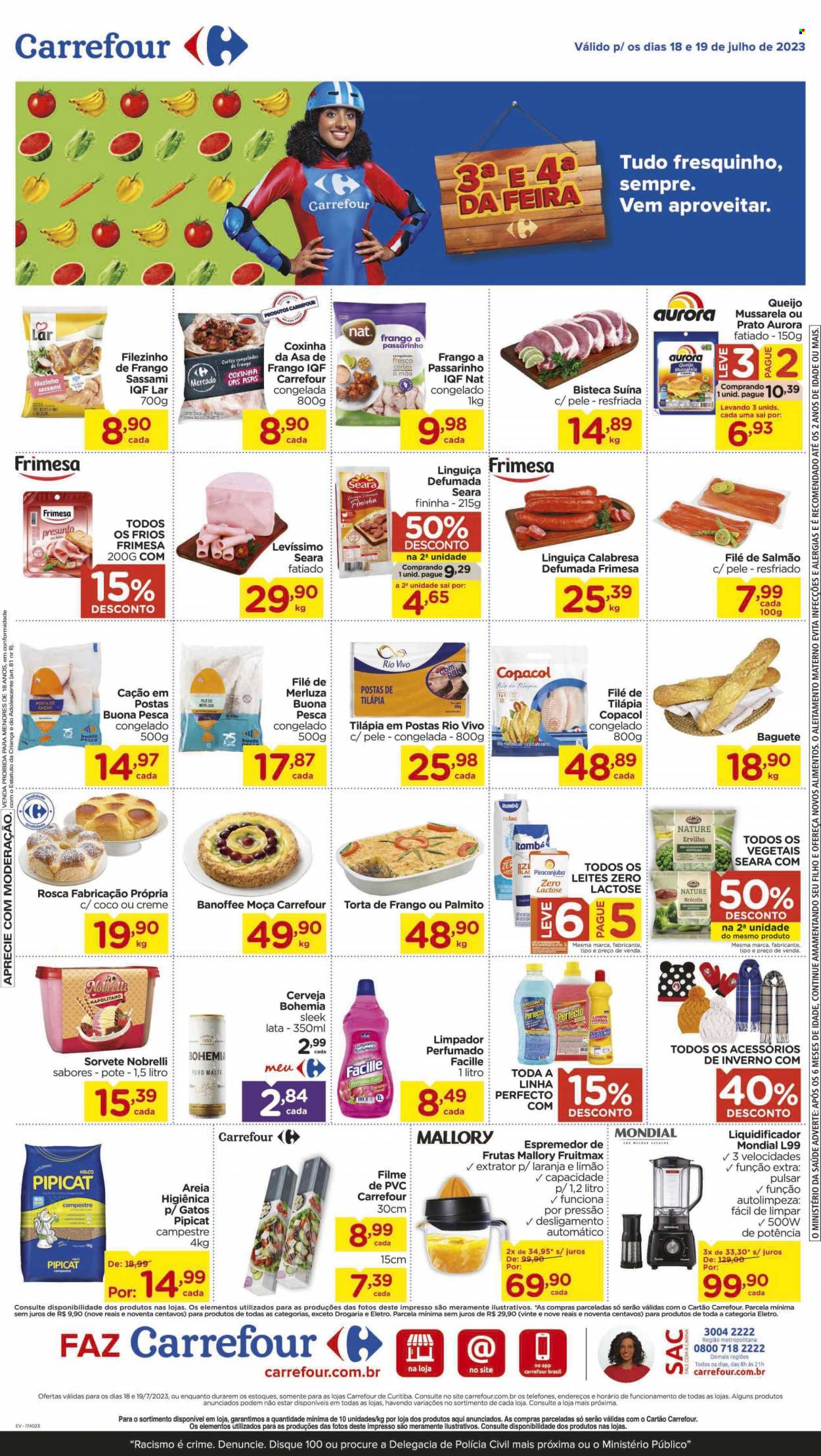 Folheto Carrefour Hiper - 18/07/2023 - 19/07/2023. Página 2