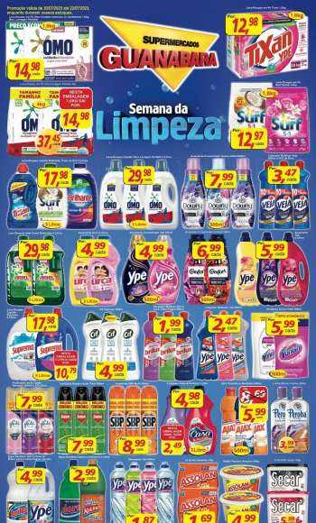 Folheto Supermercados Guanabara - 20/07/2023 - 22/07/2023.