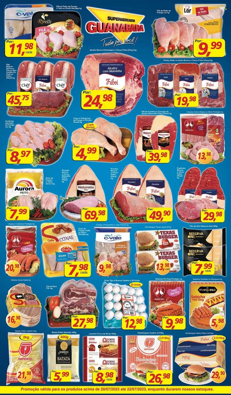 Folheto Supermercados Guanabara - 20/07/2023 - 22/07/2023. Página 9
