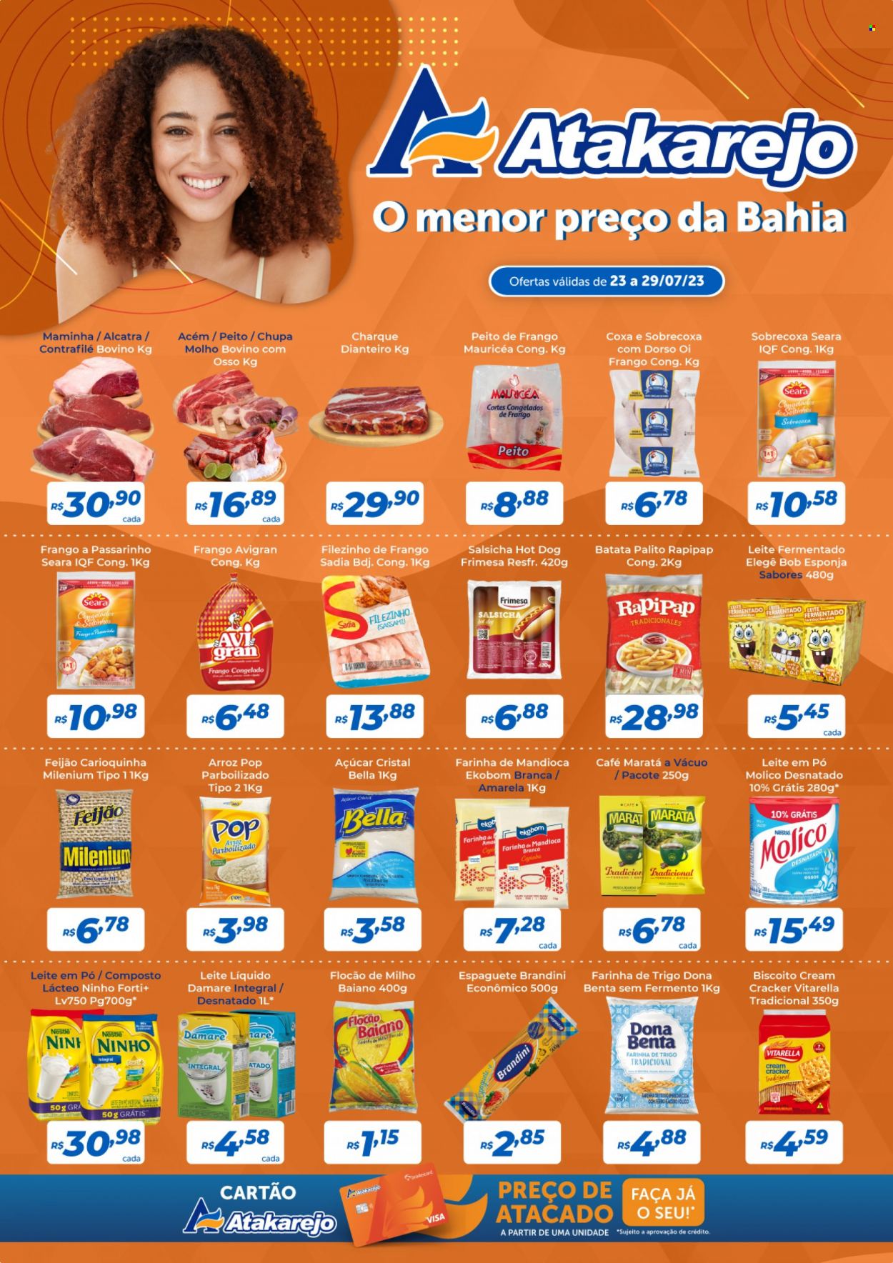 Folheto Atakadão Atakarejo - 23/07/2023 - 29/07/2023. Página 1