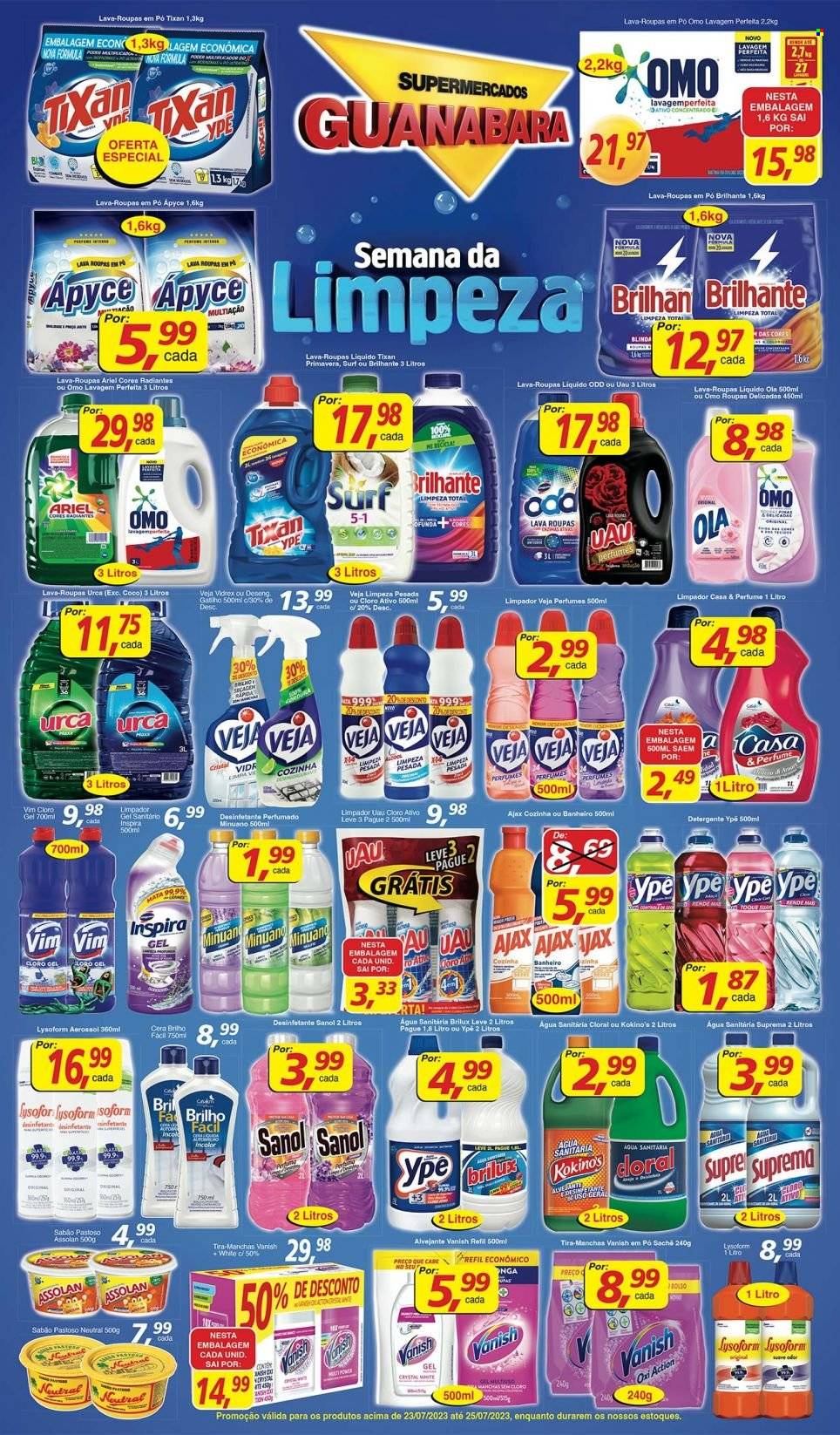 Folheto Supermercados Guanabara - 23/07/2023 - 25/07/2023. Página 3