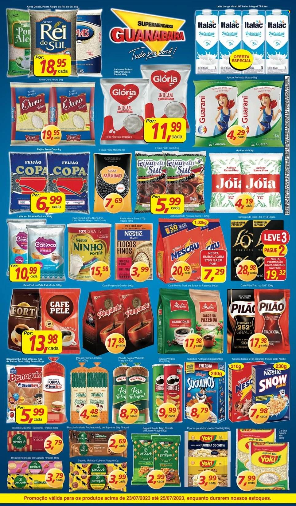 Folheto Supermercados Guanabara - 23/07/2023 - 25/07/2023. Página 11