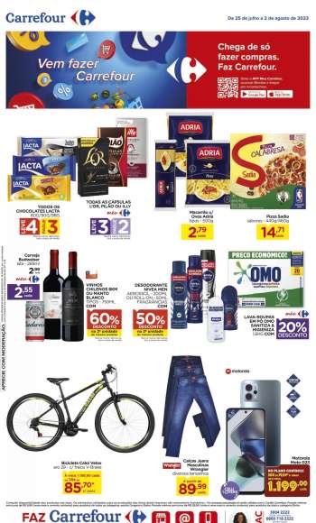Folheto Carrefour Hiper - 25/07/2023 - 02/08/2023.