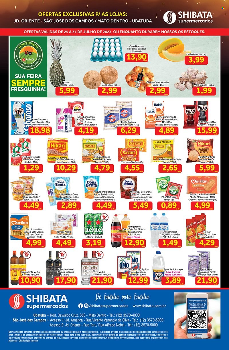 Folheto Shibata Supermercados - 25/07/2023 - 31/07/2023. Página 2