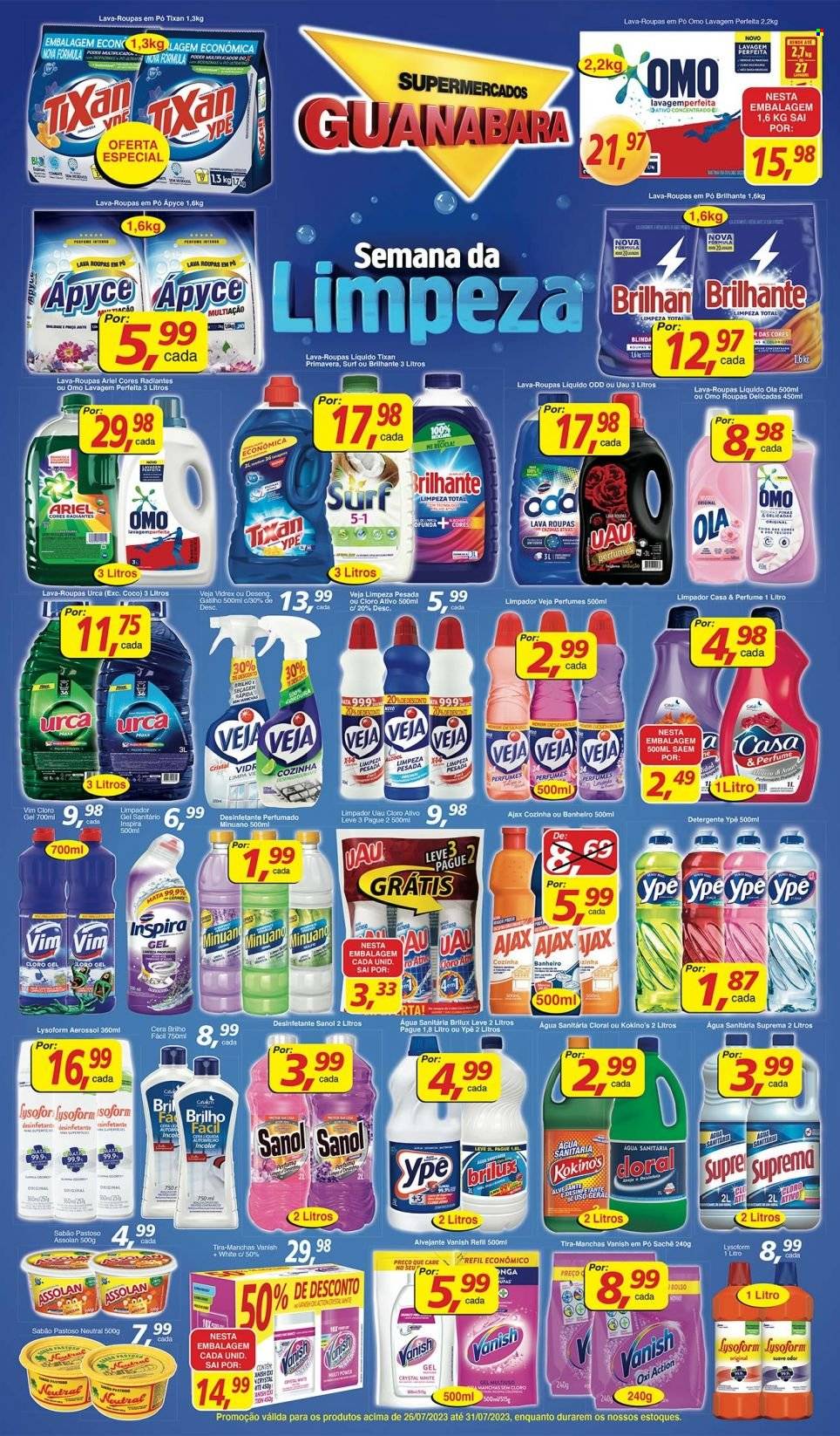 Folheto Supermercados Guanabara - 26/07/2023 - 31/07/2023. Página 3