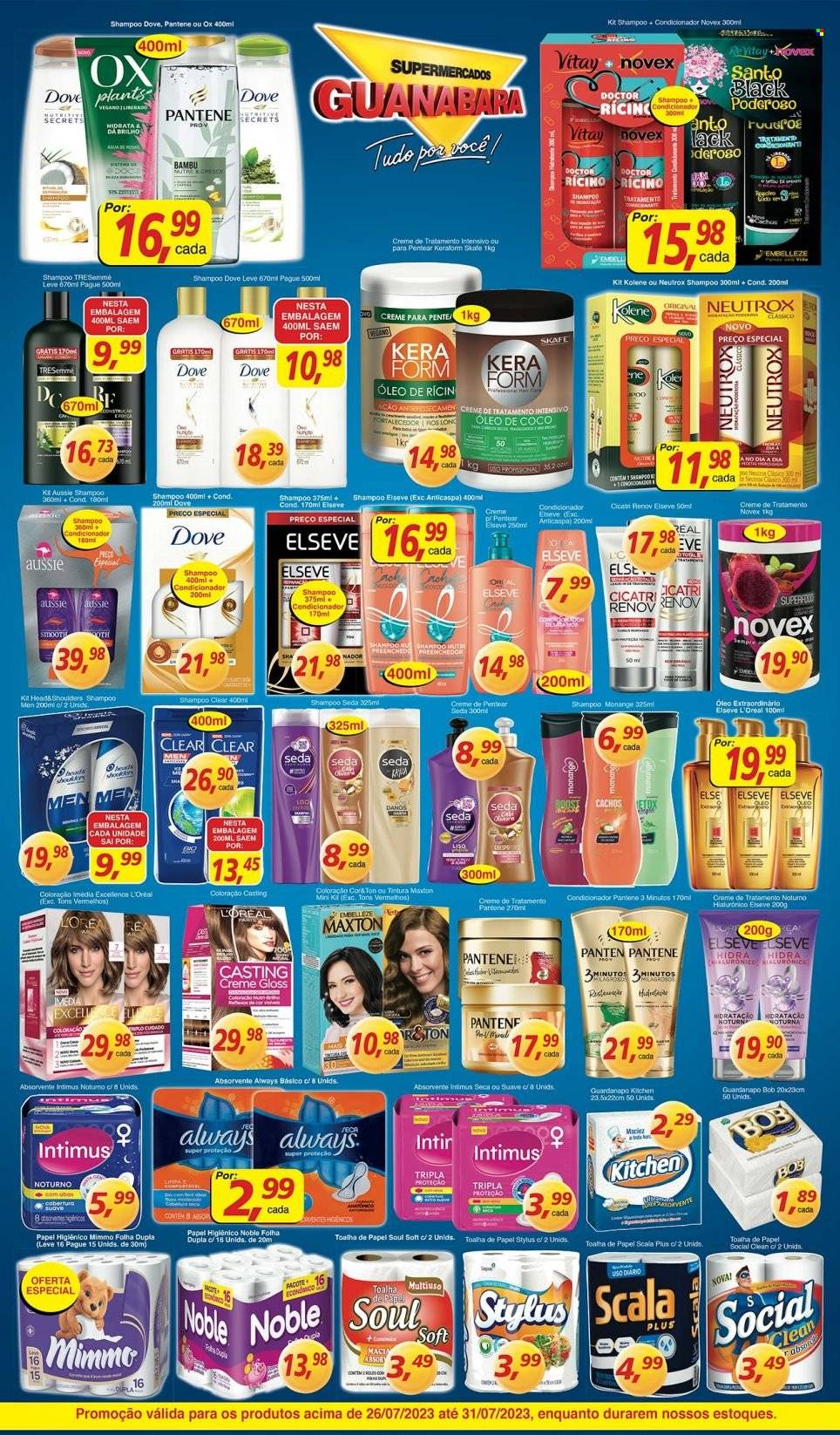 Folheto Supermercados Guanabara - 26/07/2023 - 31/07/2023. Página 7