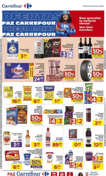 Folheto Carrefour Hiper - 28/07/2023 - 30/07/2023.