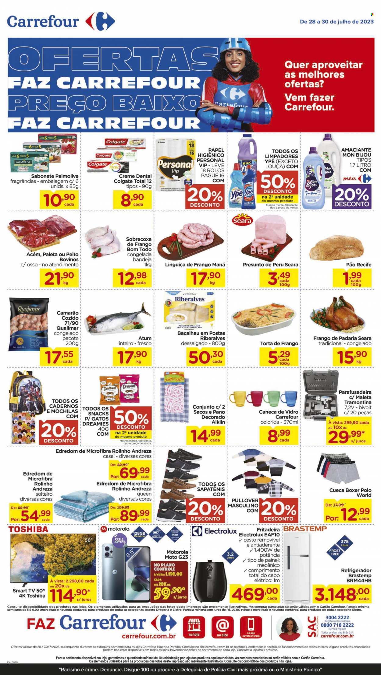 Folheto Carrefour Hiper - 28/07/2023 - 30/07/2023. Página 2