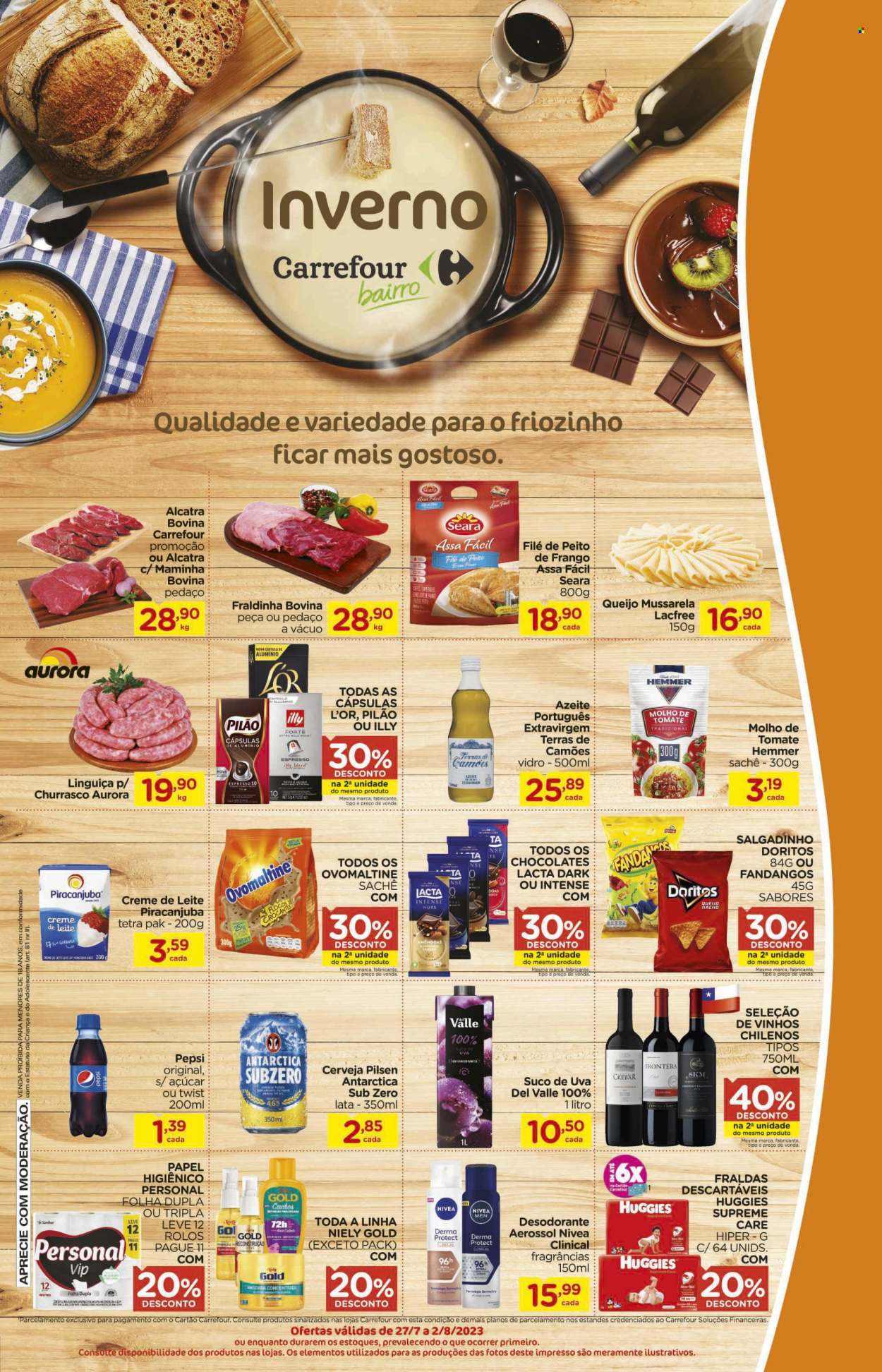 Folheto Carrefour Bairro - 27/07/2023 - 02/08/2023. Página 1